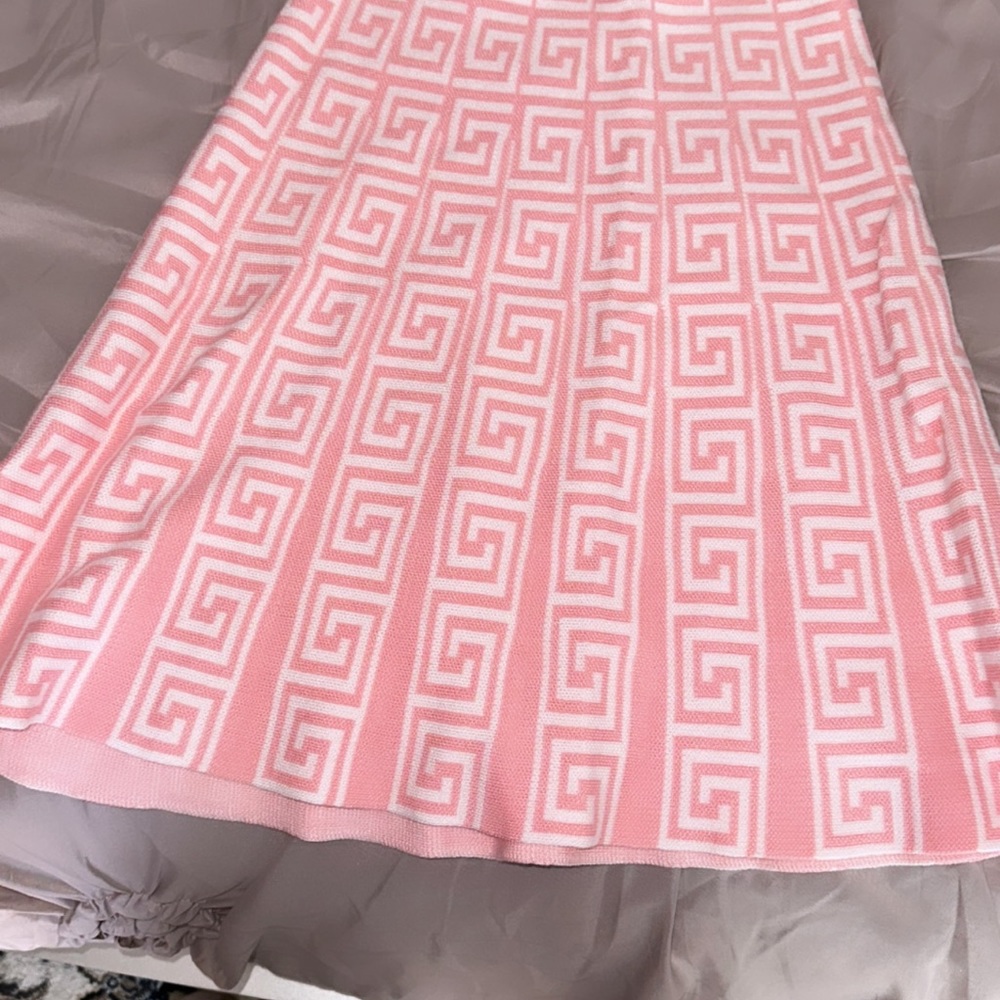 Coordinating sweater and skirt set